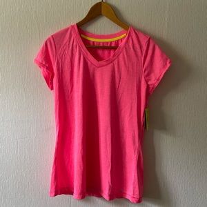 Hot Pink Workout Shirt